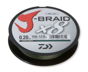 J-BRAID X8 0.42mm 300m DARK GREEN (12751-142)