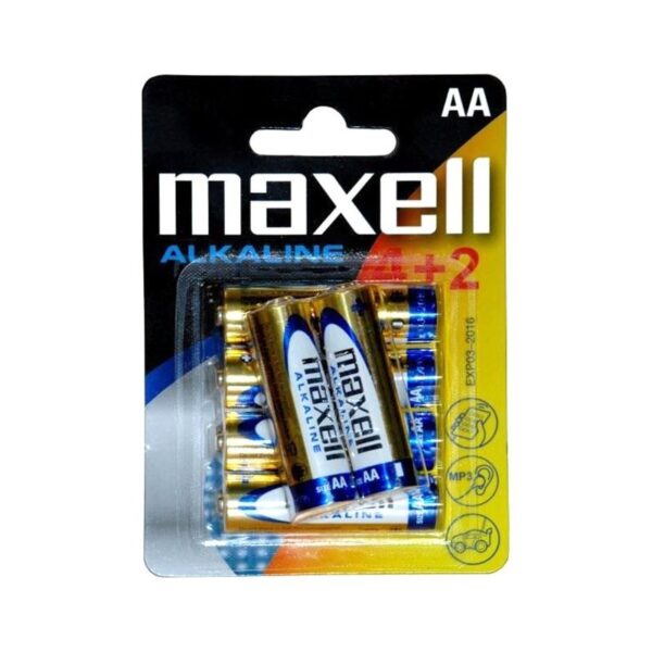 Maxell Baterija Lr 06 4+2 Blister