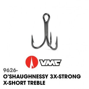 VMC TREBLE HOOKS 9626 BN 3X STRONG