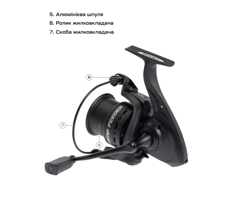 Masinica Brain Champ Feeder Reel 5000 - Slika 3