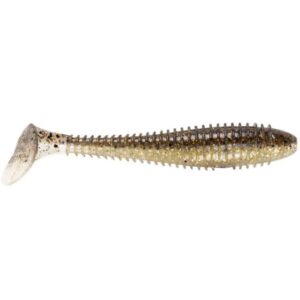 KEITECH Swing Impact FAT 3.8" - 417T Gold Flash Minnow 6pcs (SF38417T)
