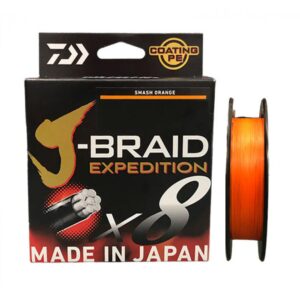 J-BRAID EXPED. X8E 0.16mm-150m smash orange (12550-016)