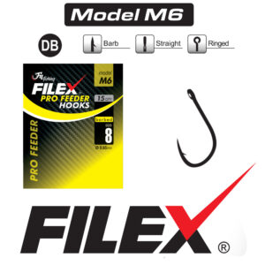FILEX PRO FEEDER HOOKS M6 – BARBED