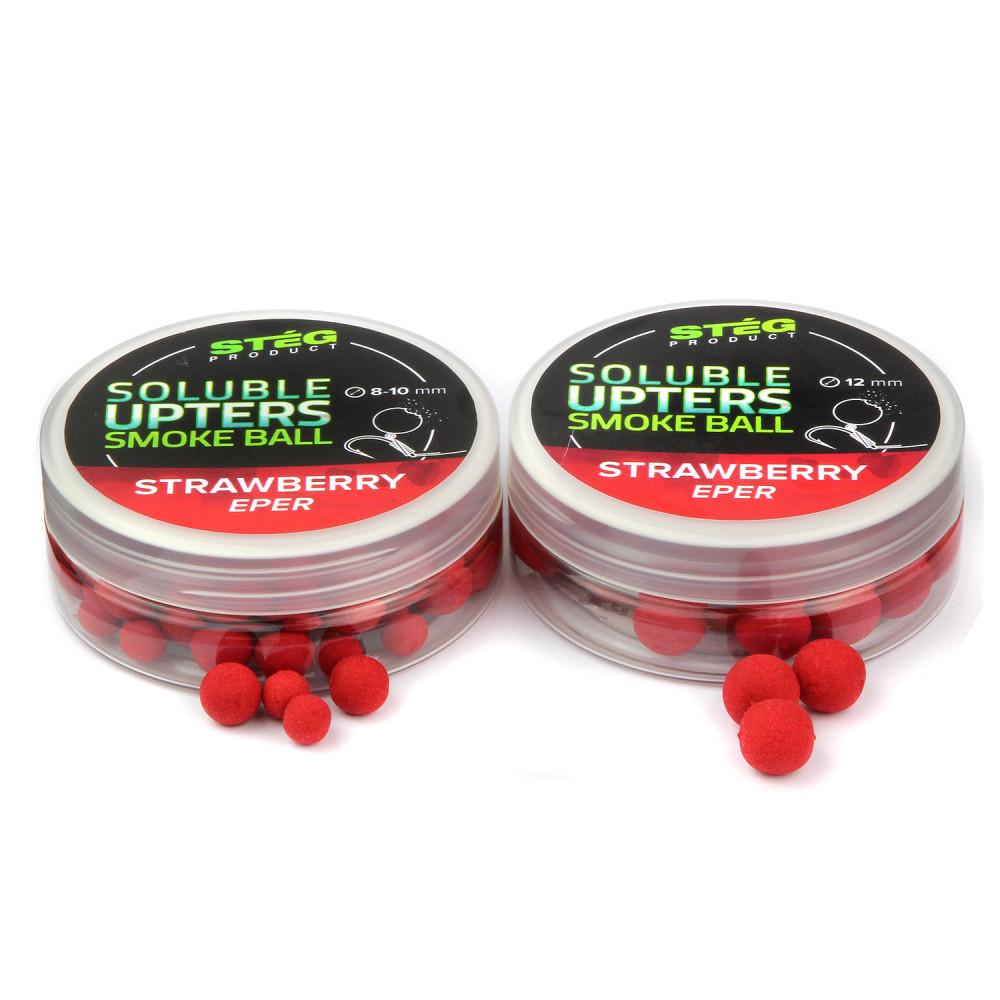 STEG SOLUBLE UPTERS SMOKE BALL 12mm STRAWBERRY 30g (SP312129)