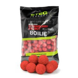 Long Life Boilie 20mm 800g Strawberry-Halibut (SP010101)