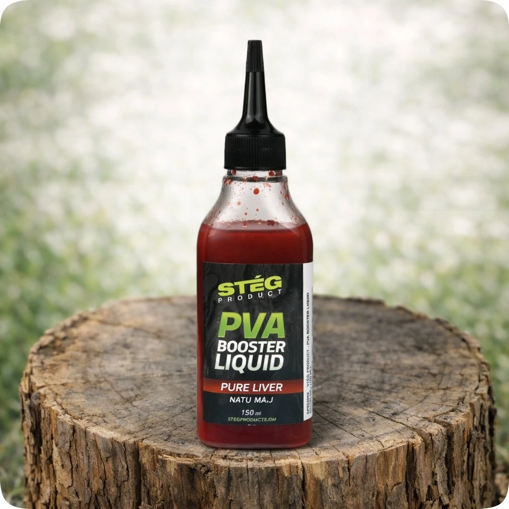 STEG PVA Booster Liquid Pure liver 150ml
