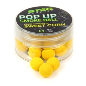 STEG Pop Up Smoke Ball 12mm 10g Sweet Corn (SP172134)