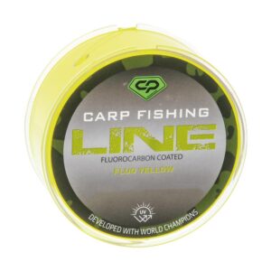CARP FISHING LINE FLUO YELLOW Fluorocarbon Coated 300m 0.370mm (CP5103-035)