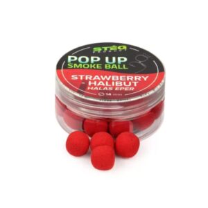 STEG Pop Up Smoke Ball 25g 14mm Strawberry-Halibut (SP316126)