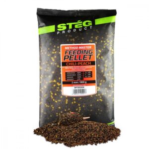 STEG FEEDING PELLET 2mm CHILI-PEACH 800g (SP150208)