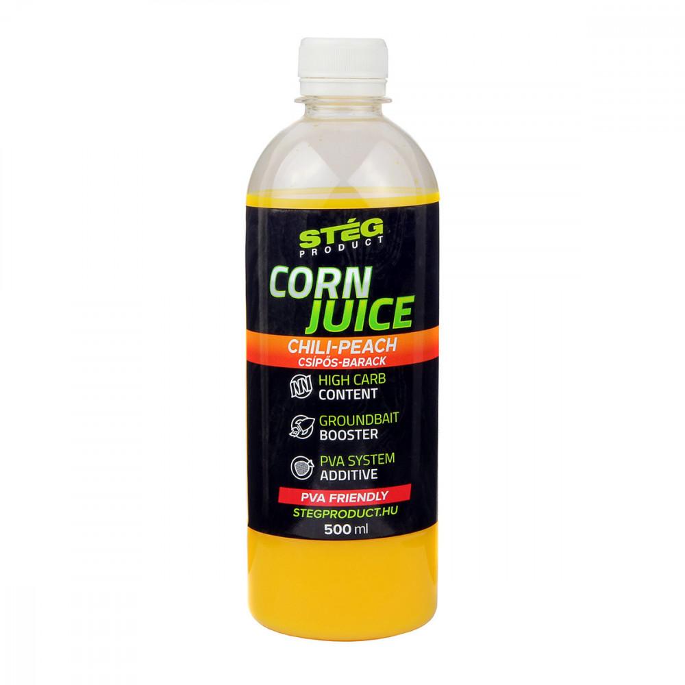 STEG CORN JUICE CHILI-PEACH 500ml (SP220008)