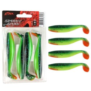 ATTACK SPEEDY SHAD 10cm 4 kom. #01
