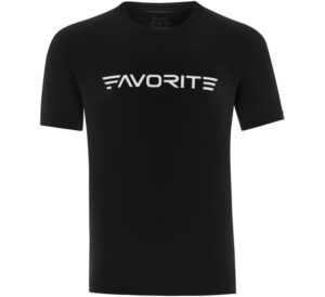 FAVORITE MAJICA BLACK/WHITE LOGO